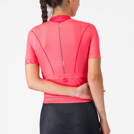 Castelli Anima Flow woman jersey - Pink