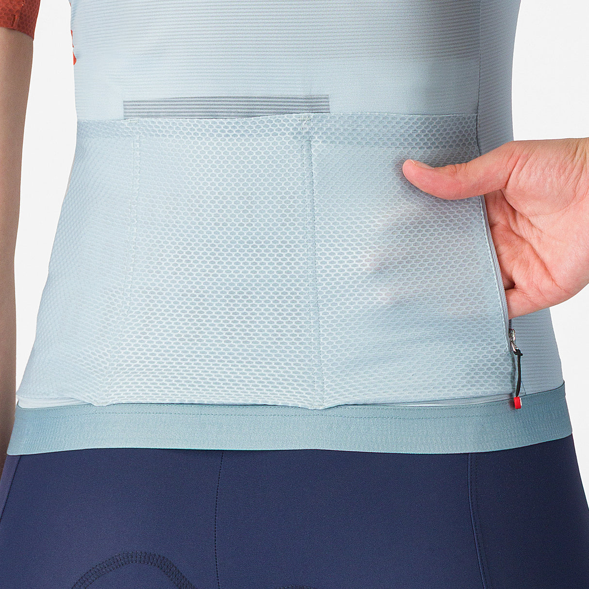 Maglia donna Castelli Corretto - Azzurro Castelli