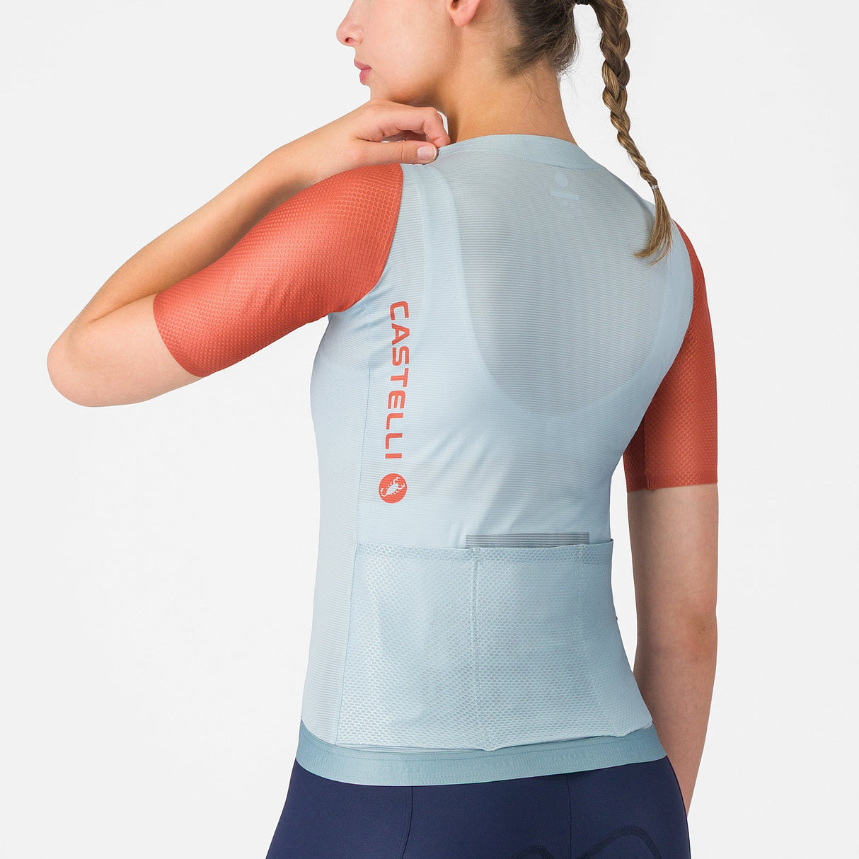 Maglia donna Castelli Corretto - Azzurro Castelli