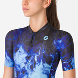 Maglia donna Castelli Cosmic Vortex - Blu Castelli