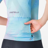 Maglia donna Castelli Cosmic Vortex - Rosa Castelli