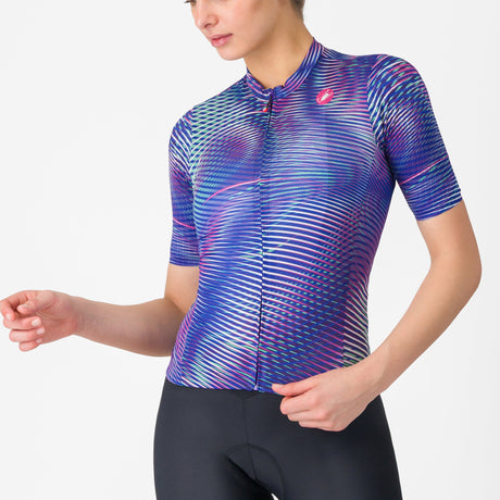 Castelli Cosmic Vortex woman jersey - Purple