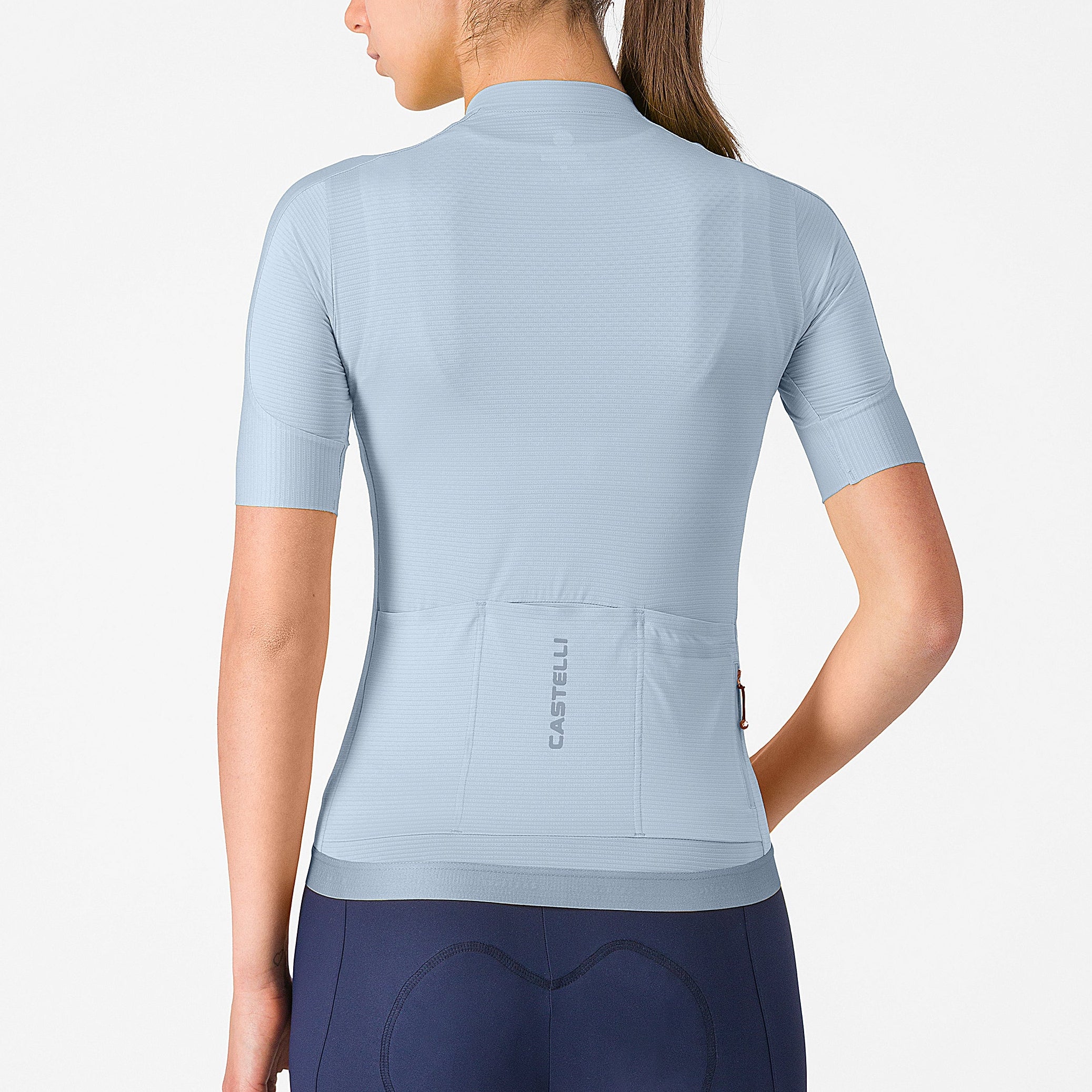 Maglia donna Castelli Espresso 2 - Azzurro Castelli