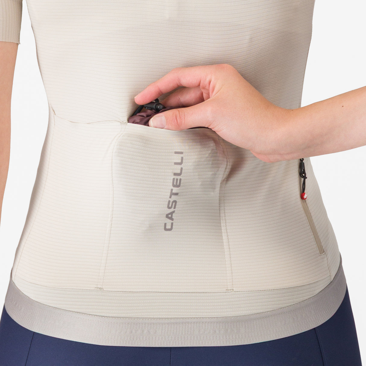 Maillot mujer Castelli Espresso 2 - Beige