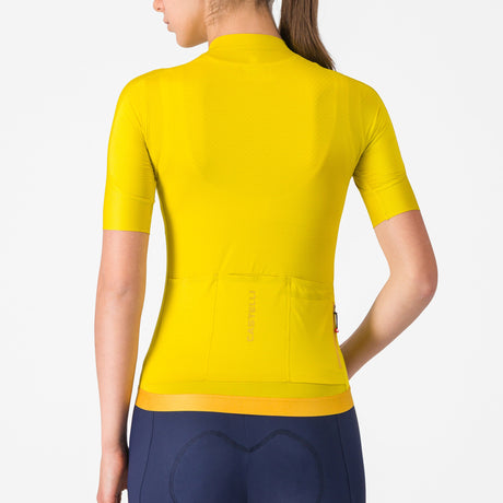 Castelli Espresso 2 women jersey - Yellow
