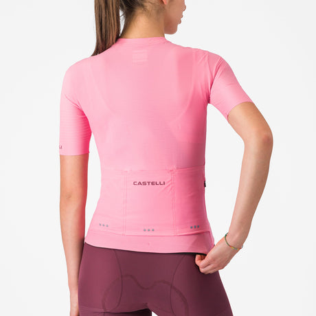Jersey woman Castelli Premio Evo - Pink