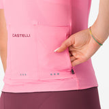 Maillot femme Castelli Premio Evo - Rose