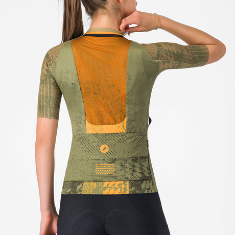 Castelli Unlimited Pro 2 frau trikot - Grün