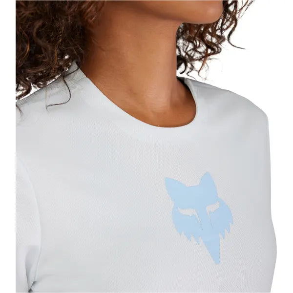 Maglia donna Fox Ranger Head - Azzurro Fox