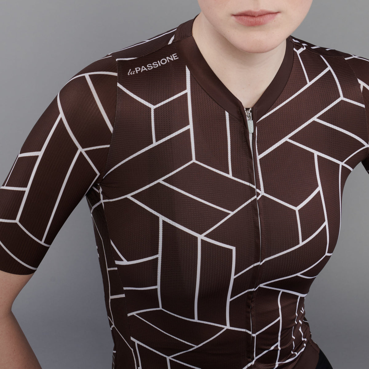 Maglia donna La Passione Brick - Marrone scuro La Passione