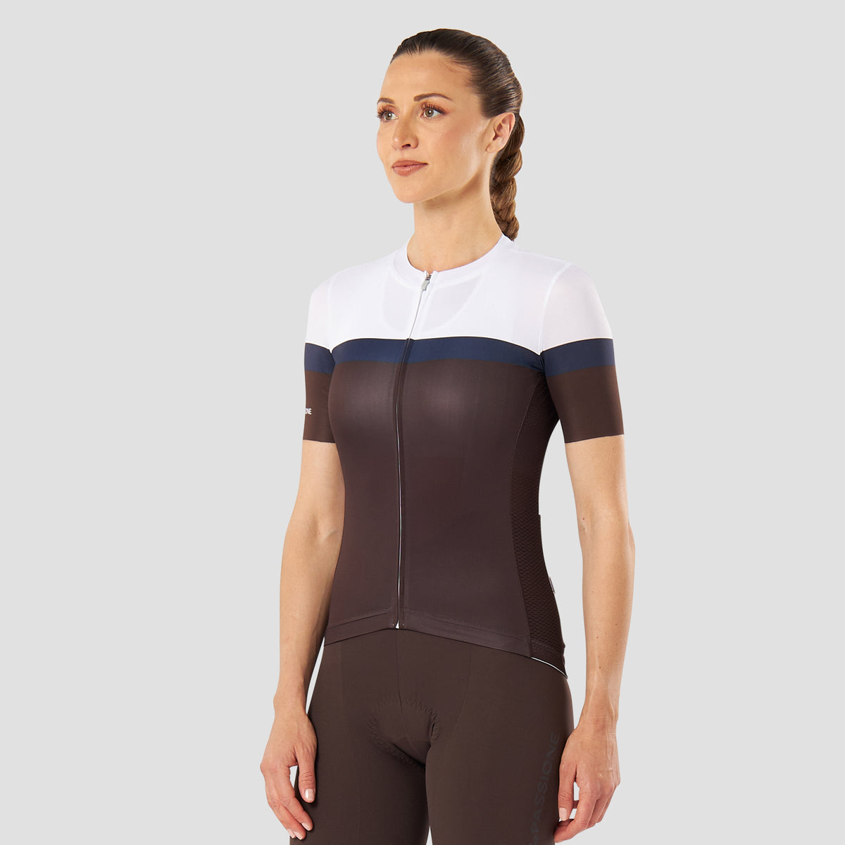 Maglia donna La Passione Livery GT - Blu marrone La Passione