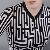 Maglia donna La Passione Maze - Nero La Passione