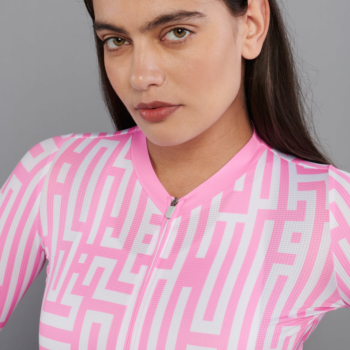 Maglia donna La Passione Maze - Rosa fluo La Passione
