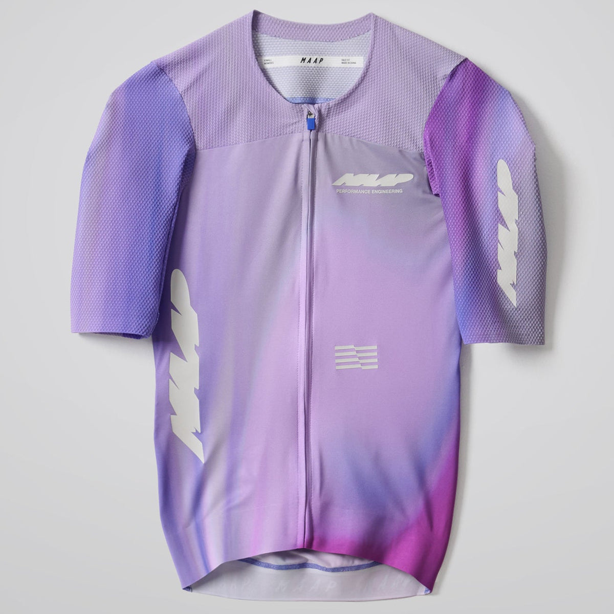 rennrad trikot damen maap Damen-Trikot Solar Pro Race - Violett Color:Splat - Wht/Multi oberrohrtasche rennrad Adventure Race die überwiegend aus recycelten mano escaras