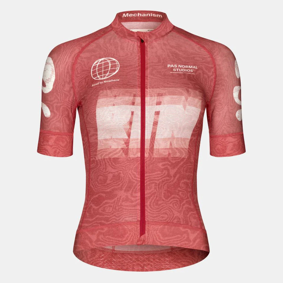 Maglia donna Pas Normal Studios Mechanism Logo AOP RTN - Rosso Pas Normal Studios