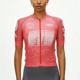 Maglia donna Pas Normal Studios Mechanism Logo AOP RTN - Rosso Pas Normal Studios