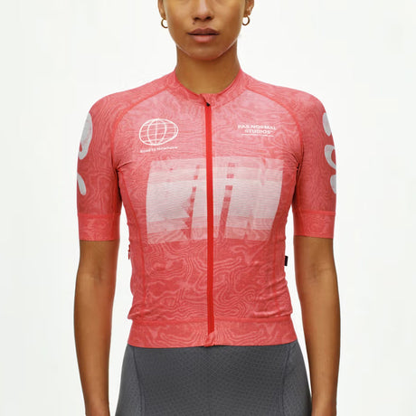 Maglia donna Pas Normal Studios Mechanism Logo AOP RTN - Rosso Pas Normal Studios