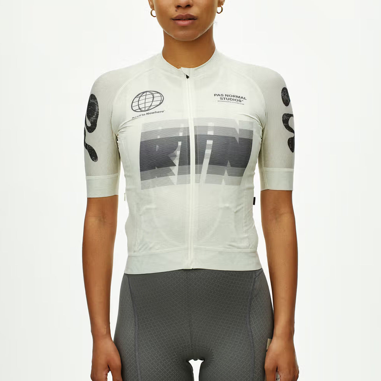 Maglia donna Pas Normal Studios Mechanism Logo AOP RTN - Bianco Pas Normal Studios