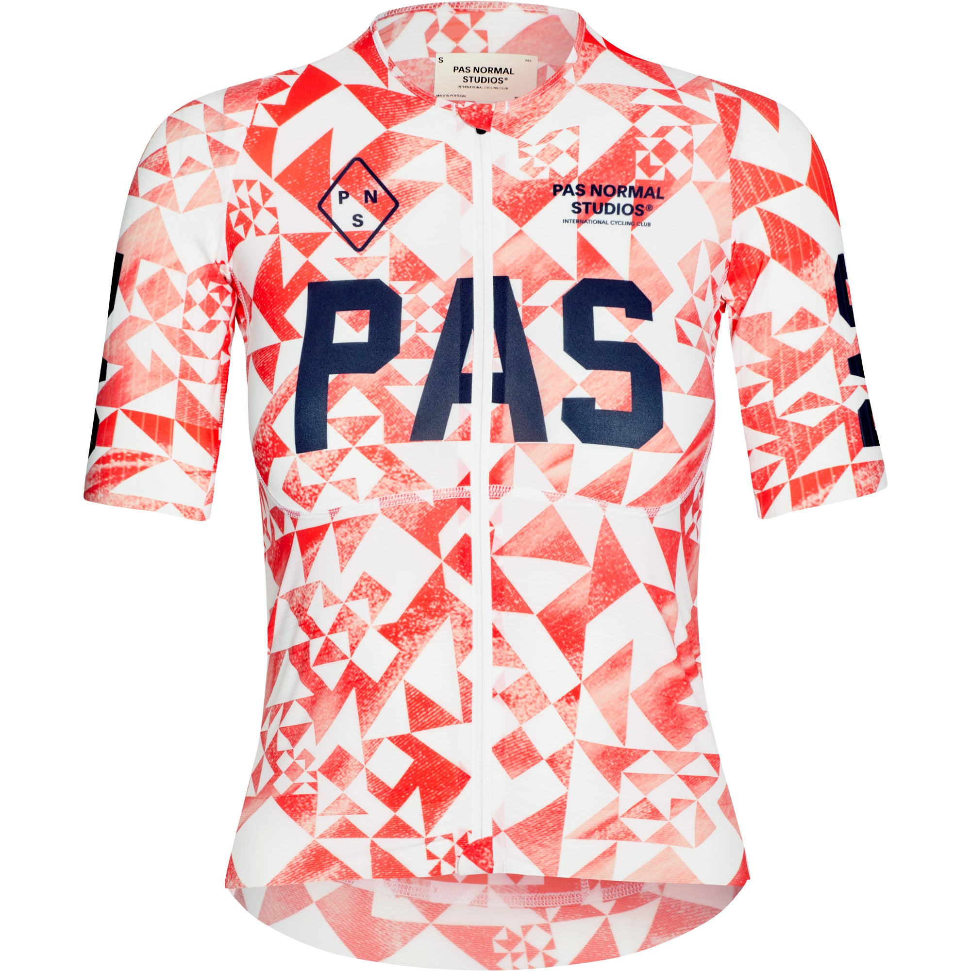 PAS NORMAL STUDIOS サイクルジャージ　ORIGAMI Pas Normal Studios Mechanism Origami woman jersey - Red | All4cycling