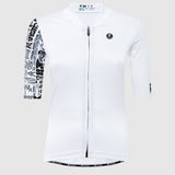 Trikot damen Pissei Prime - Weiß Schwarz
