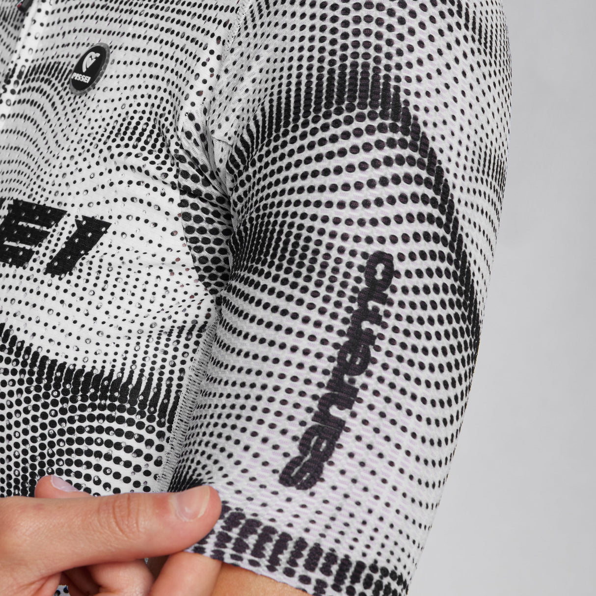 Maillot mujer Pissei Sanremo - Blanco negro