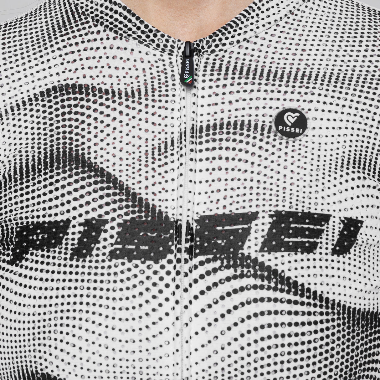 Maillot mujer Pissei Sanremo - Blanco negro