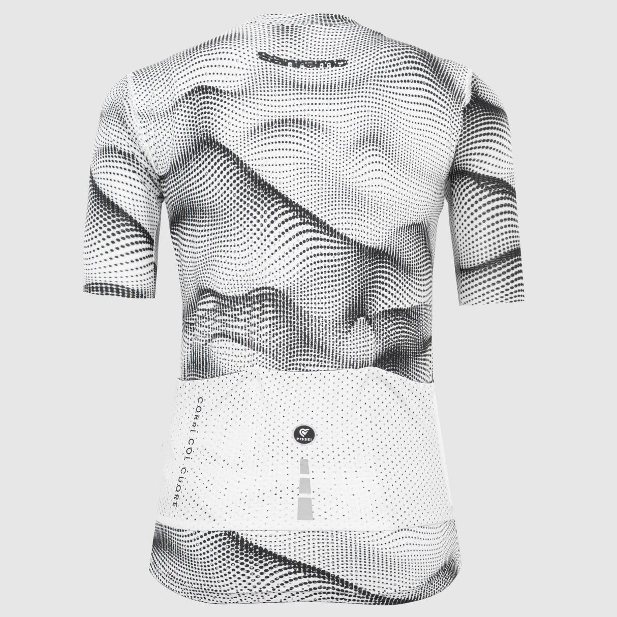 Maillot mujer Pissei Sanremo - Blanco negro
