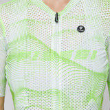 Maglia donna Pissei Sanremo - Bianco verde Pissei