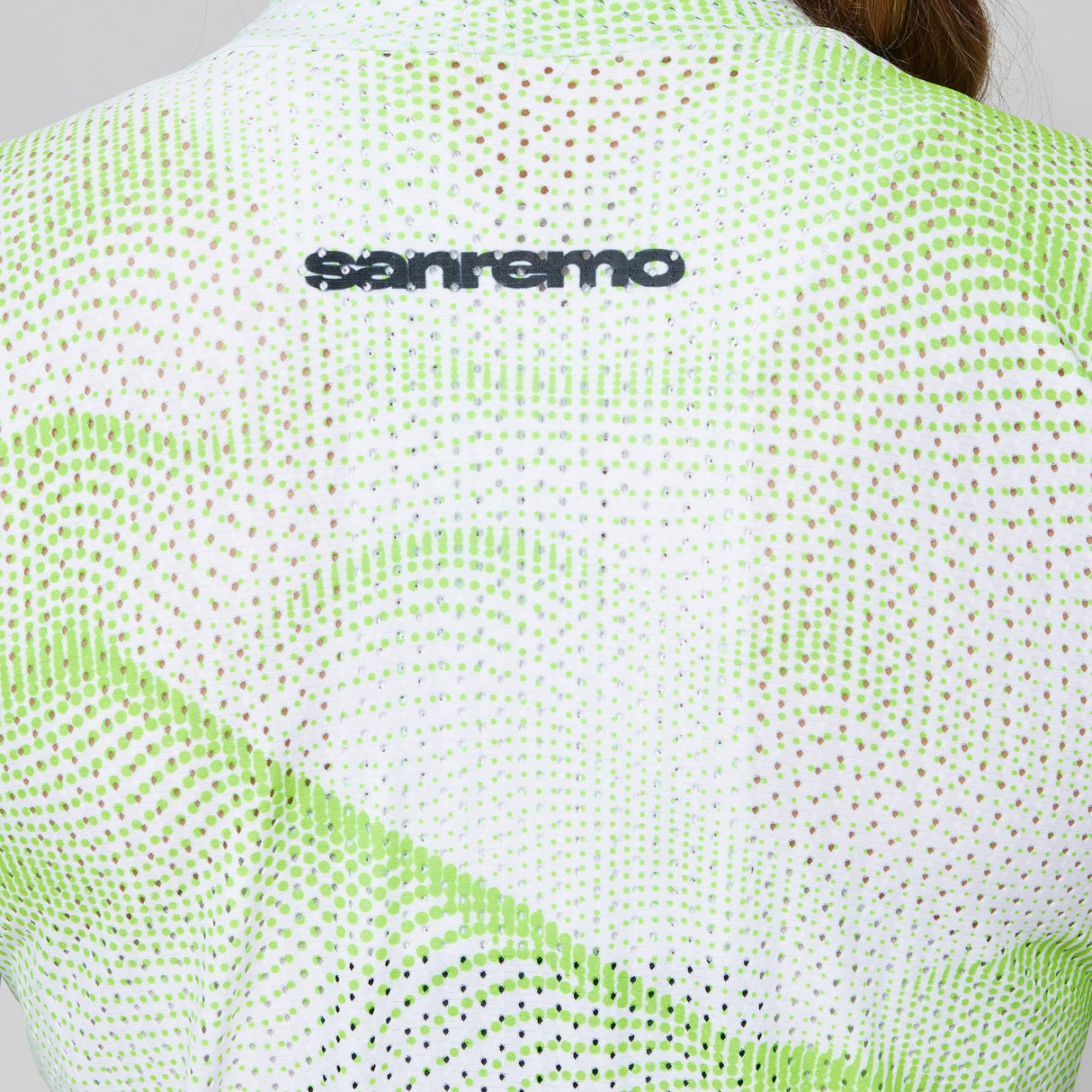 Maglia donna Pissei Sanremo - Bianco verde Pissei