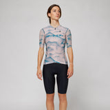 Maillot mujer Pissei Sanremo - Rosa Verde