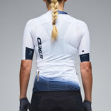 Q36.5 Gregarius Pro Collar Fade frau trikot - Weiss