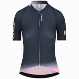 Maillot femme Q36.5 Gregarius Pro Collar Fade - Bleu