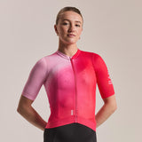 Rapha Pro Team Training 3 Surface Print woman jersey - Pink