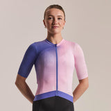Rapha Pro Team Training 3 Surface Print woman jersey - Blue