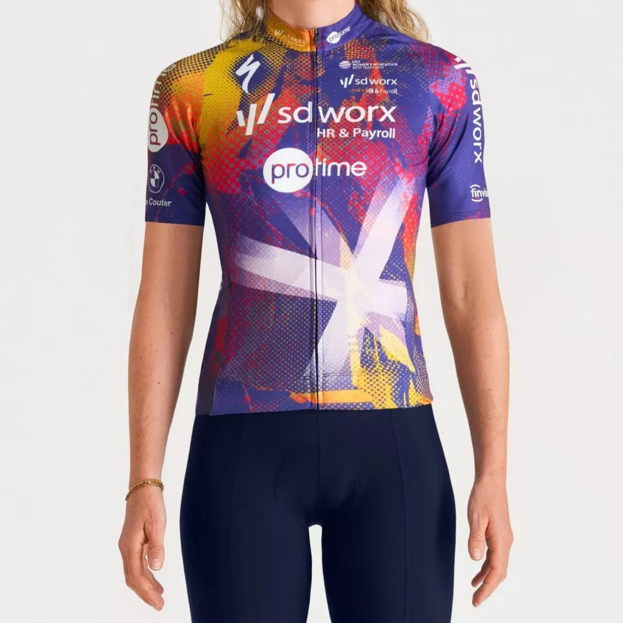 Damen T-Shirt Specialized Foundation Graphic - Team Replica Sd Worx