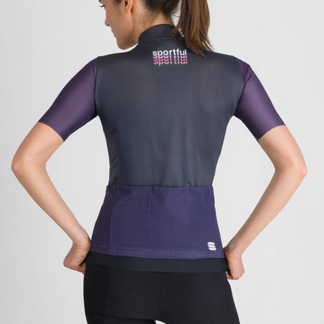 Sportful Supergiara 2 Logo women jersey - Blue