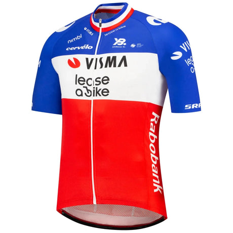 Maglia donna Team Visma Lease a bike 2026 - Campione Francese crono Yellow B.