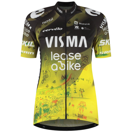 Maglia donna Team Visma Lease a bike 2026 Dream Like a Champion - Tdff Yellow B.