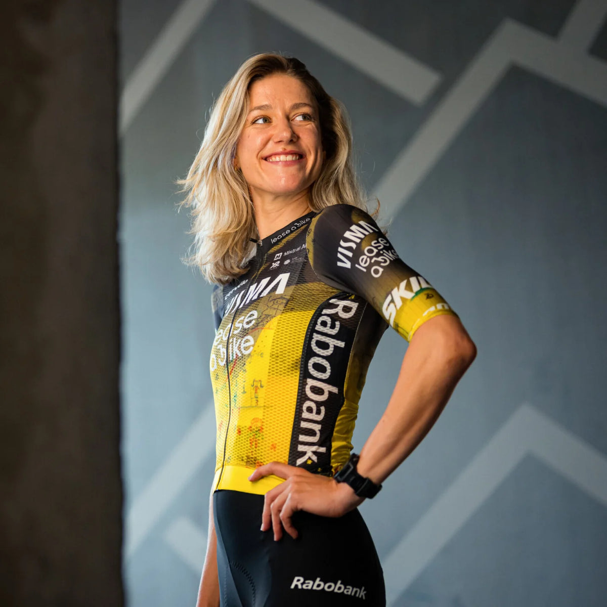damen Team Visma Lease a Bike 2026 Dream Like a Champion - Tdff Trikot