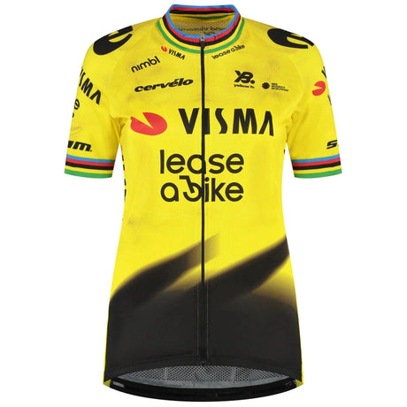 Maglia donna Team Visma Lease a bike 2026 - Former World Champion Yellow B.