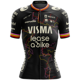 Maglia donna Team Visma Lease a bike 2026 - Giro Trilogy Yellow B.