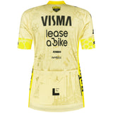 Maglia donna Team Visma Lease a bike 2026 The Architect - Training Yellow B.
