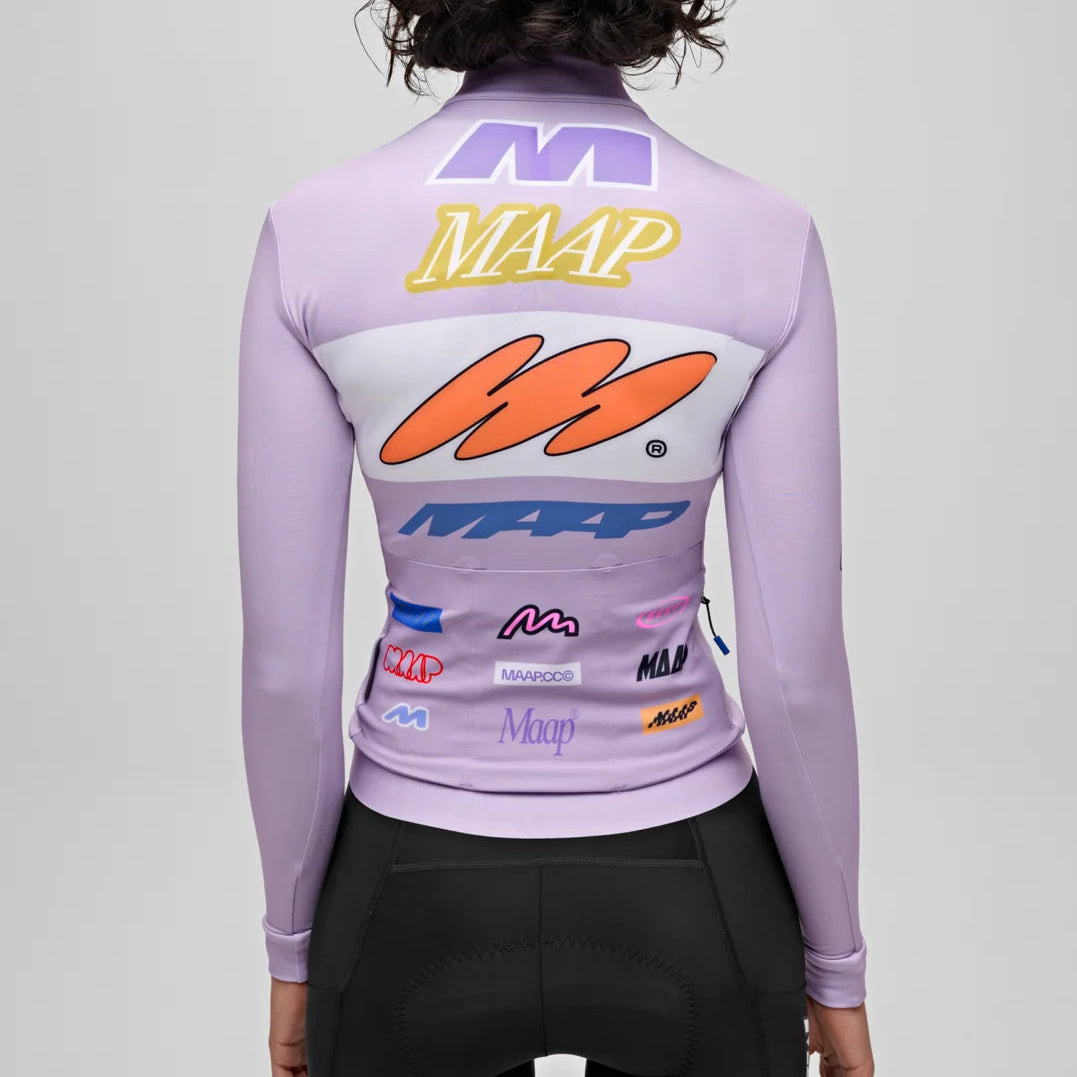 Maap Gamma Team Thermal frau langarmtrikot - Dusty Lavender
