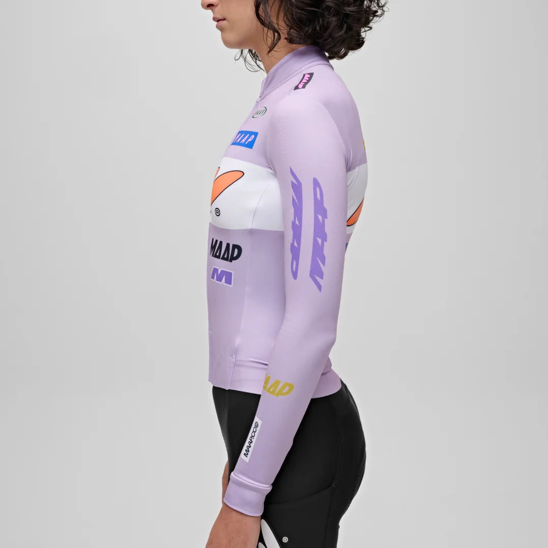 Maap Gamma Team Thermal frau langarmtrikot - Dusty Lavender
