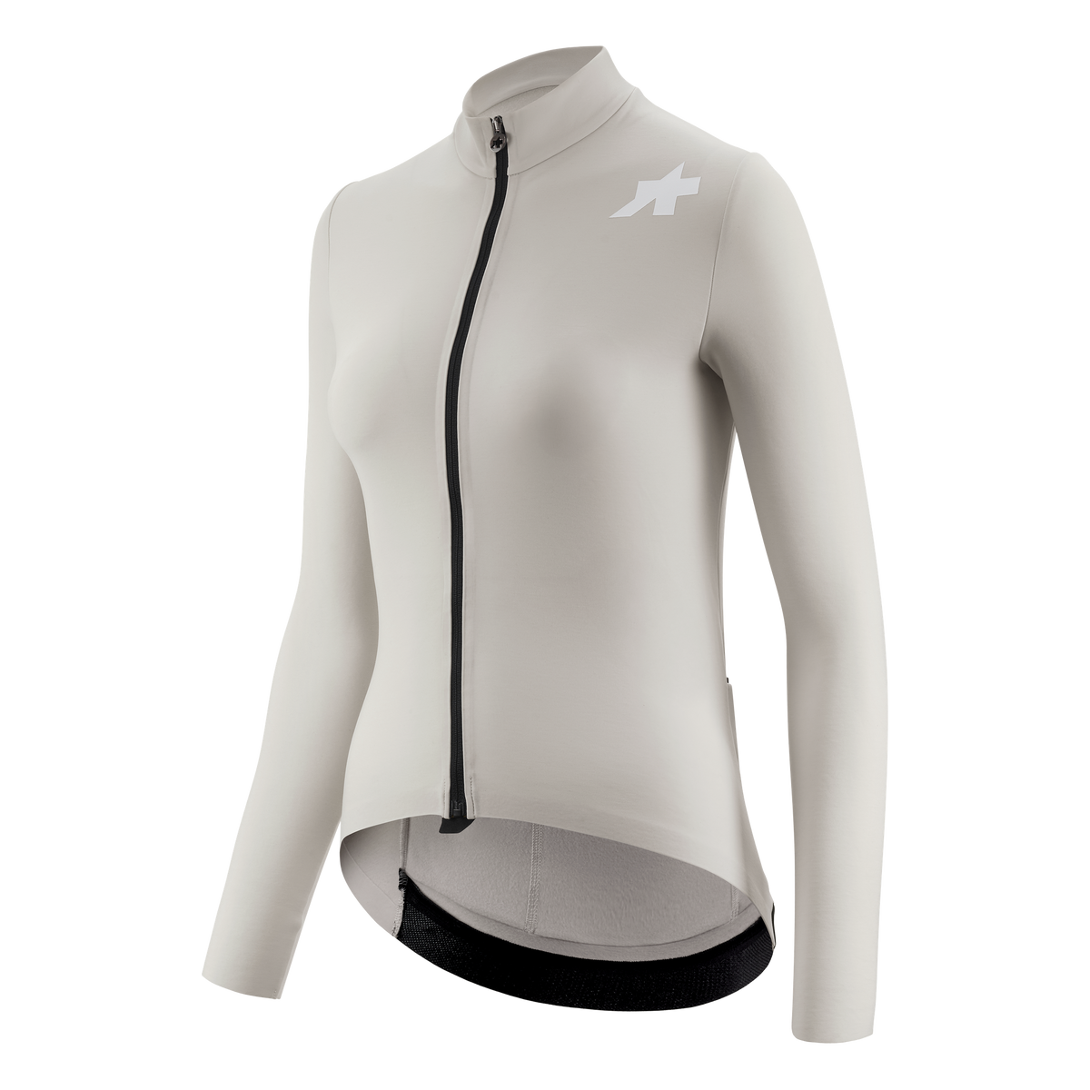 Maillot mujer manga larga Assos Mille GT Spring Fall S11 - Gris claro