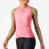 Maglia donna maniche lunghe Castelli Corretto - Rosa Castelli