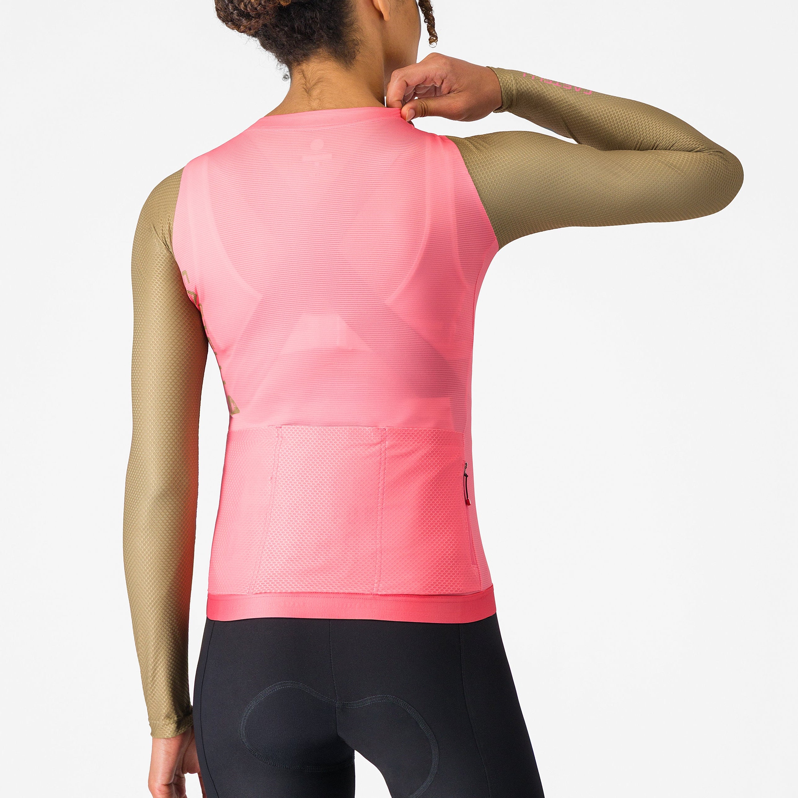 Castelli Corretto long sleeved jersey - Pink