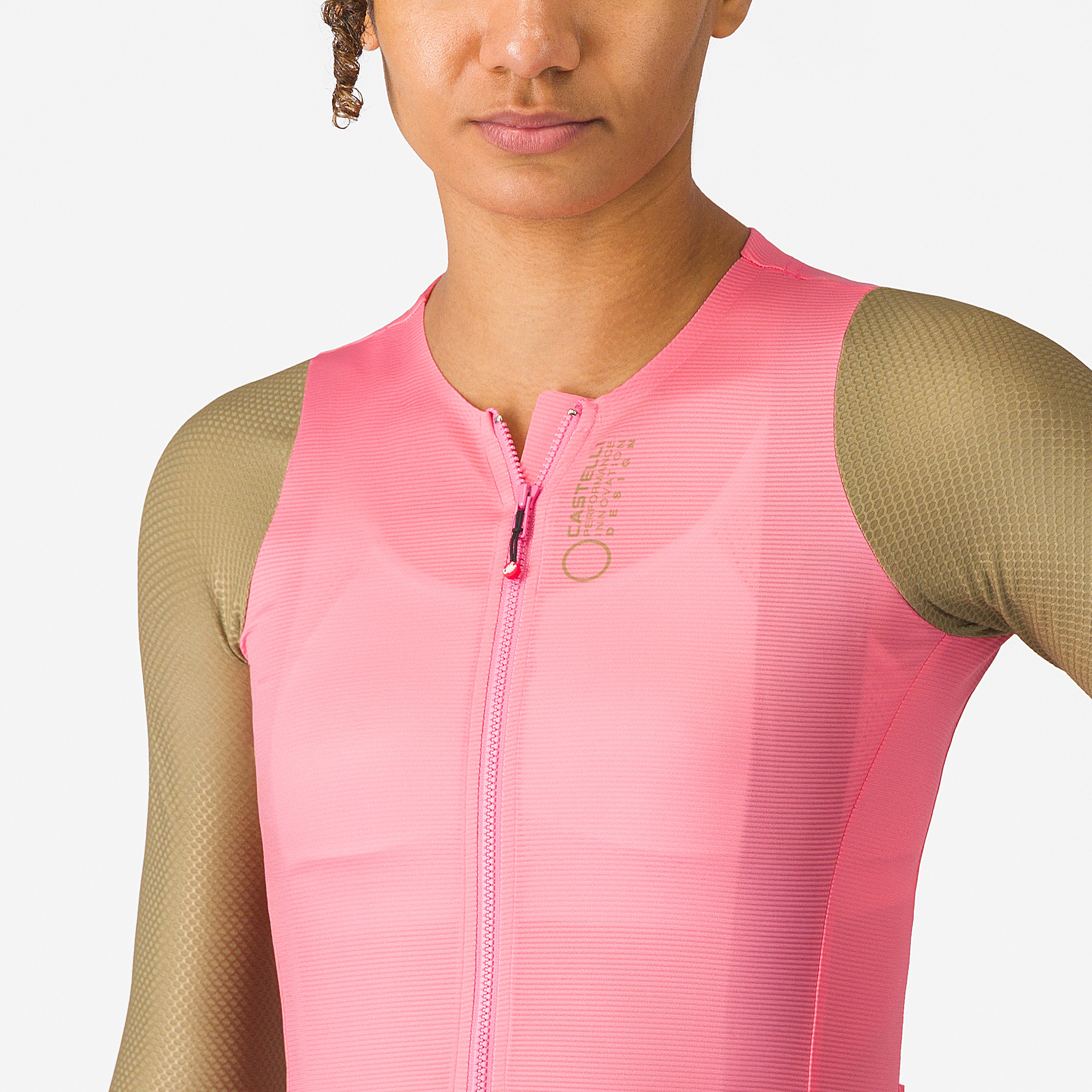 Castelli Corretto long sleeved jersey - Pink