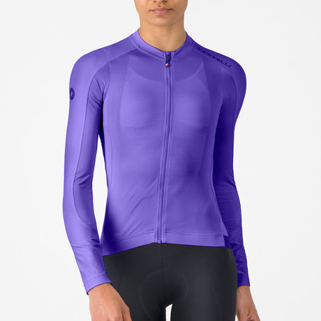 Castelli Espresso 2 women long sleeves jersey - Purple