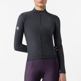 Maillot maillot femme manches longues Castelli Espresso Thermal 2 - Noir